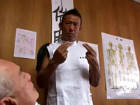 Blue-Haired Asian Goddess Lets Him Stroke Her Pussy Before Taking His Cock Deeply