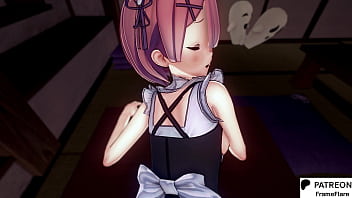 Ram x Felix Anime Re Zero Hentai Animation
