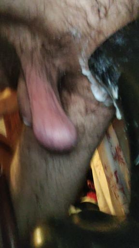 Giant dildo in and out