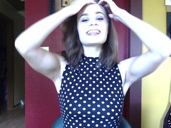 Brunette Solo Webcam Masturbation