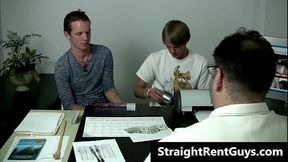 Hetero hunks go gay for cold hard cash gays