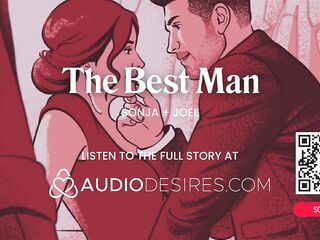 Enemies to Lovers Sex at a Wedding - Snatch Licking & Public Screw - ASMR Porn Audio Story