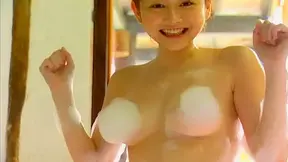 Anri Sugihara’s Steamy Bubble Bath – Naked Fully Exposed