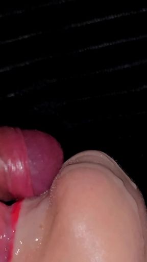 CLOSE UP Milking Mouth and Eating Sperm. Sucking UNCUT Cock! Cumshot ASMR 4K   Clip 2