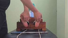 Cosplay Tickling: Hatsune Miku full tickling session (feet camera)