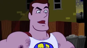 Gay anime superhero hardcore fuck in hentai style