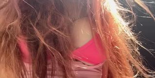 Artemisia Love Making Her Juicy Big Boobs Bounce Outdoor and Showing off Her Perfect Hair