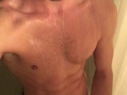 Preview: Playing With My Big Cock In The Shower