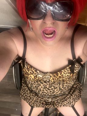 Super sexig Sissy ready for daddy