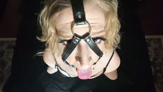 Jism Have Fun With Deep Throat Ring Face Gag