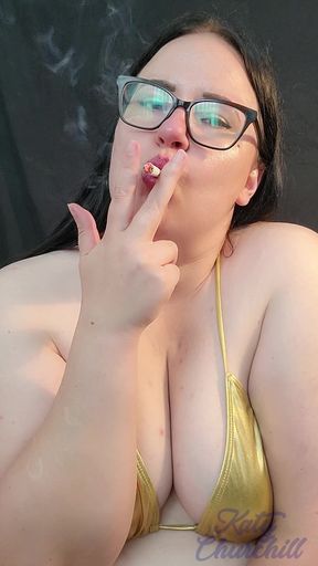 Darksided Smoking Slut