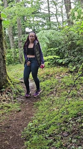 Tree Piss with Female Urination Device