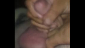 Girl spreads her ass and plays with big balls before getting fucked