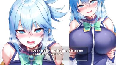 Aqua’s Tits Squashed While She Gobbles Loads After Party Cries For More