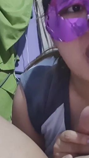 I cum in my Stepsister's mouth, Cum swallow   Clip 2