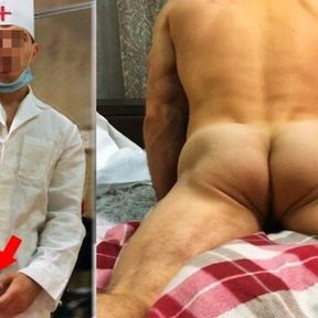 Russian DOCTOR on EXAMINATION fucks a gay patient