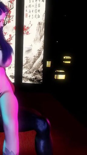 3D Huge Boobs Mature Stripper Got Fucked so Hard