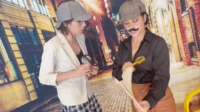 Detective Sherlock Sushi & Kate W Austen PLUSHIE GRIND and DESTRUCTION HIDEF