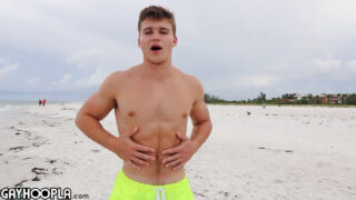 Kyle Dean takes a hard cock deep in his ass