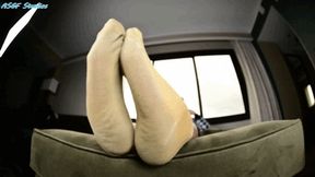 SMD's ultra faded yellow socks - MOV