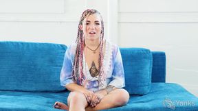 Pixie Lehaj Oils up Her Pussy