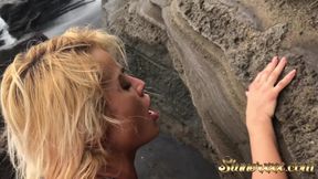 Beach quickie creampie - Cherry Kiss