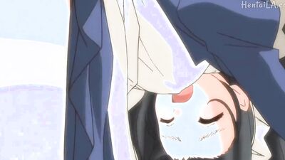 Watch Shinshou Genmukan's Cap 1 as she gets her tight ass drilled by her horny maids in anime sex video