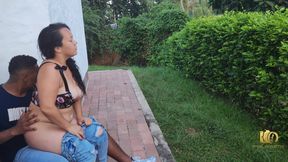 Rioc and Anita Really Want to Fuck, and the Desire Caught Them Behind the Temple