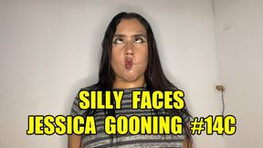 Silly Faces Jessica Gooning #14C: Derp Overload Mind Fuck Goon (Animated, Music)