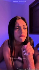 Brenda Trindade Swallows Cum After Blowjob