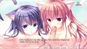 Let's Play - NEKO-NIN exHeart, Scene 5 - Tama & Yura