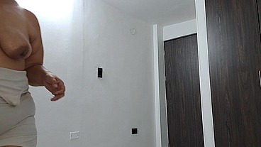 Follando con una hermosa madura BBW. POV