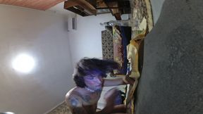 Xxxl Dildo in the Ass