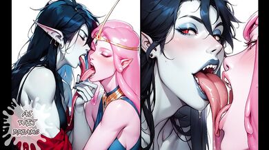 Adventure Time : Princess Bubblegum & Marceline's Insane Orgy Fuckfest!! - ASMR/JOI/ROLEPLAY