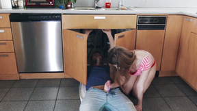 ”Petite teen Ariel Mc Gwire bounces on shaft & creamed”
