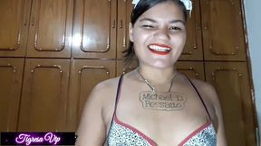 parte 1 - tigresa vip a enfermeira, medica o seguranca pra ele sarar mais rapido ela da a buceta e o cusinho pra ele
