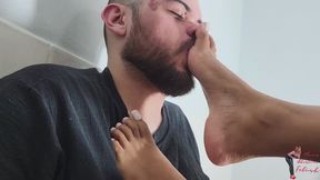 Foot Worship, part 1, by Iza Candy and Slave , FULL HD