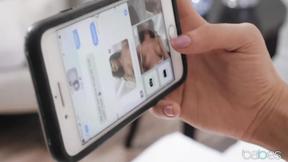 ”Elena is a petite babe with perky tits”