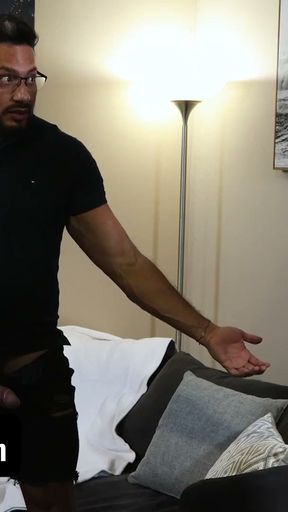 Miguel Hears Rumors That His Stepson Is A Fancy Gay, One Horny Bottom Who Loves Fucking Around   Clip 1