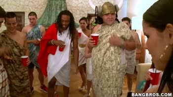 College Invasion Party: BangBros Style Orgy