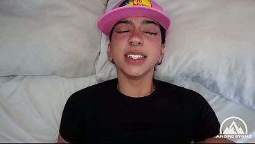 Trans Boy Rocki Takes Huge Cock In Tight Ass Til Creampie