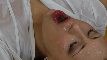 Then he takes his turn and covers them in piss!Tags : blonde, blowjob, panties,...