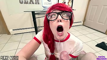 Let Me Help You Cum On My Glasses and Blast My Face With SO MUCH Piss
