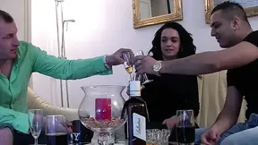 Their first bisexual threesome