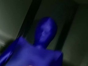 Zentai handjob