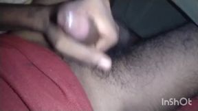 Dirty Boy Masturbating at Night From India