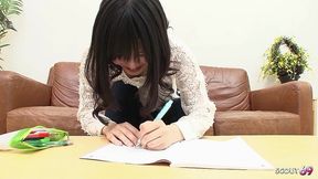 japanese petite step-sister 18 seduce tto first time fuck and cum in mouth during homework in japan at uncensored jav porn