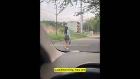 Hot Neighbor Gets A Ride To Gym & Ends Sweaty On My Cock Alexapuntocom