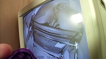 Violet Addamson Gloryhole Blowjob and Handjob