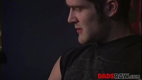 My tight hole is filled with the hot old man Jonathan Blue dick at the club